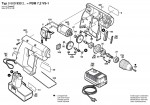 Bosch 0 603 933 263 PBM 7,2 VS-1 Cordless Drill 7.2 V / GB Spare Parts PBM7,2VS-1